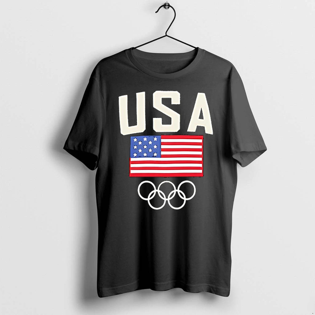 Team Usa Olympic Gold 2026 Usa Flag Tshirts Sweater