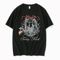 Teddy Fresh Skeleton Gothic Window Graphic Tshirts Sweater
