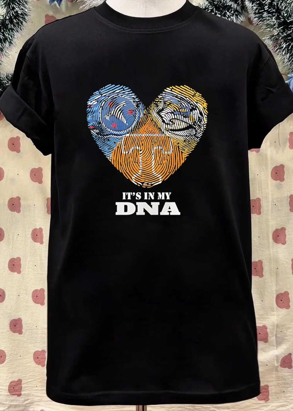 Tennessee Volunteers Heart Print It’s in My DNA shirt