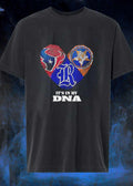 Texas Rangers Fingerprint Heart It’s in My DNA Texas Rangers shirt