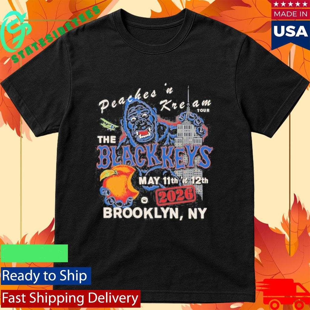 The Black Keys Brooklyn, NY 2026 Show King Kong Shirt