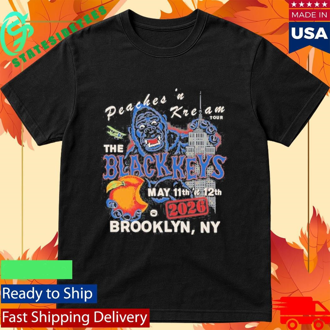 The Black Keys Brooklyn, NY 2026 Show King Kong Shirt