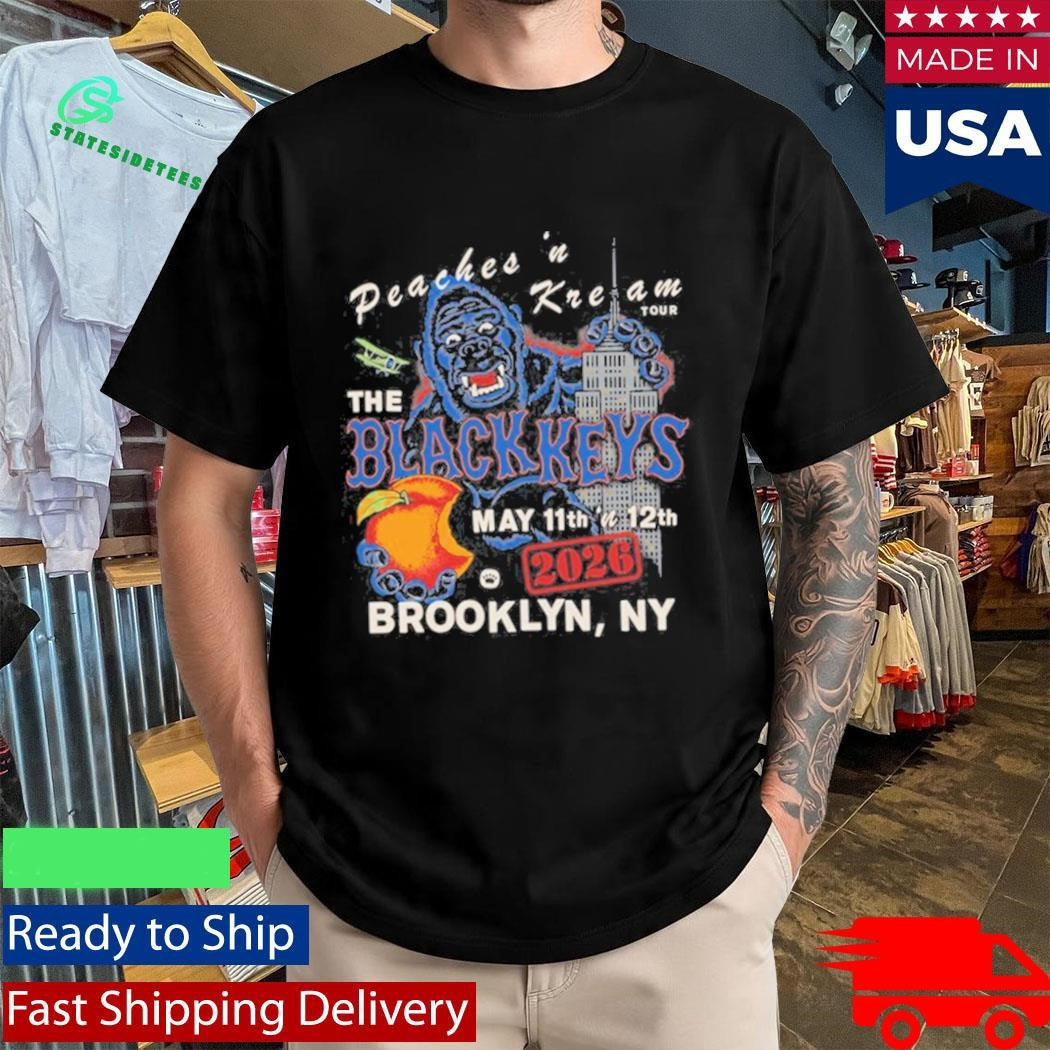 The Black Keys Brooklyn, NY 2026 Show King Kong Shirt