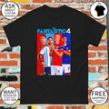 The Fantastic Four Portraits Ronaldo Messi Mbappe and Haaland Football Legends shirt