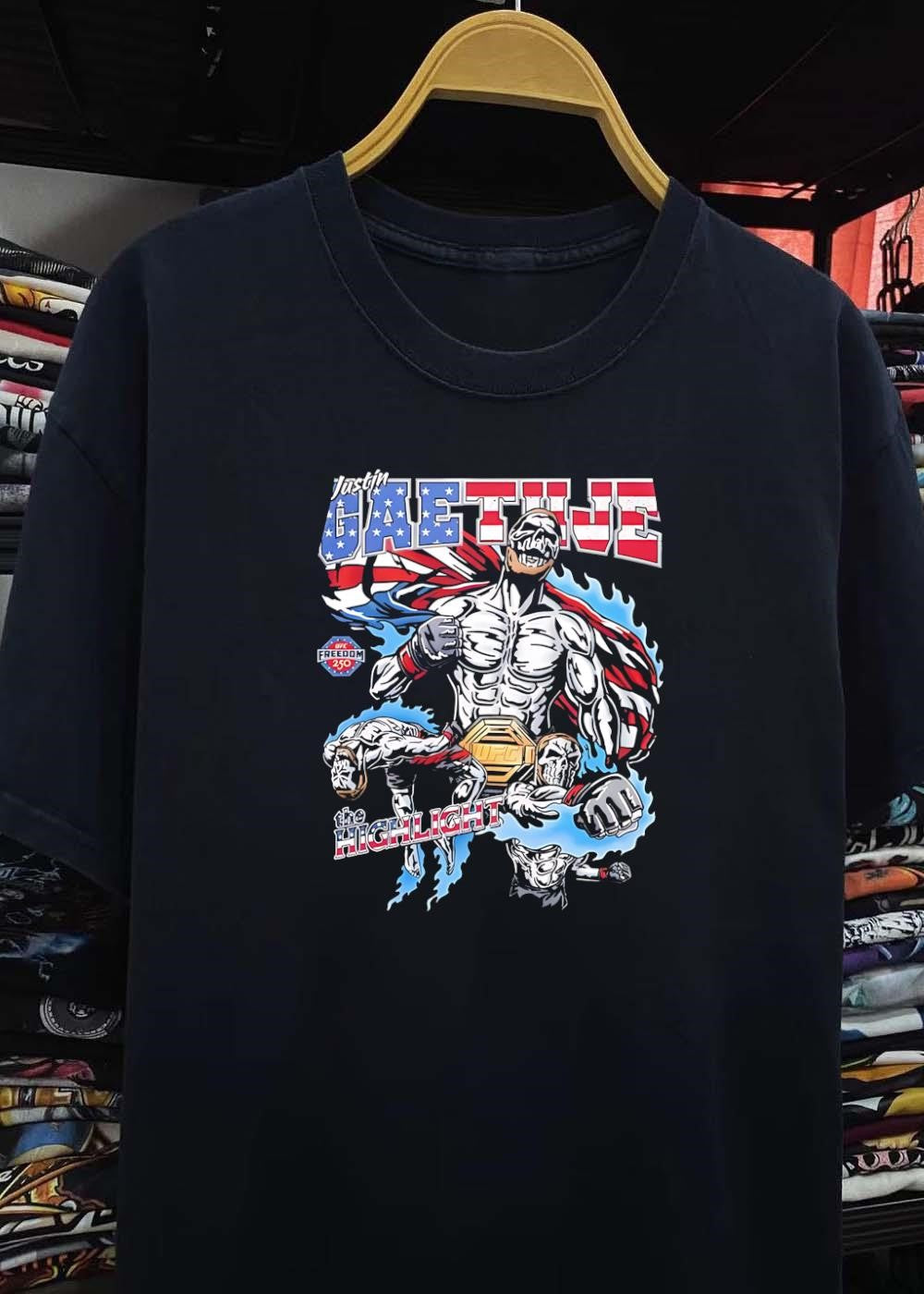 The Highlight Justin Gaethje UFC Freedom 250 Shirt