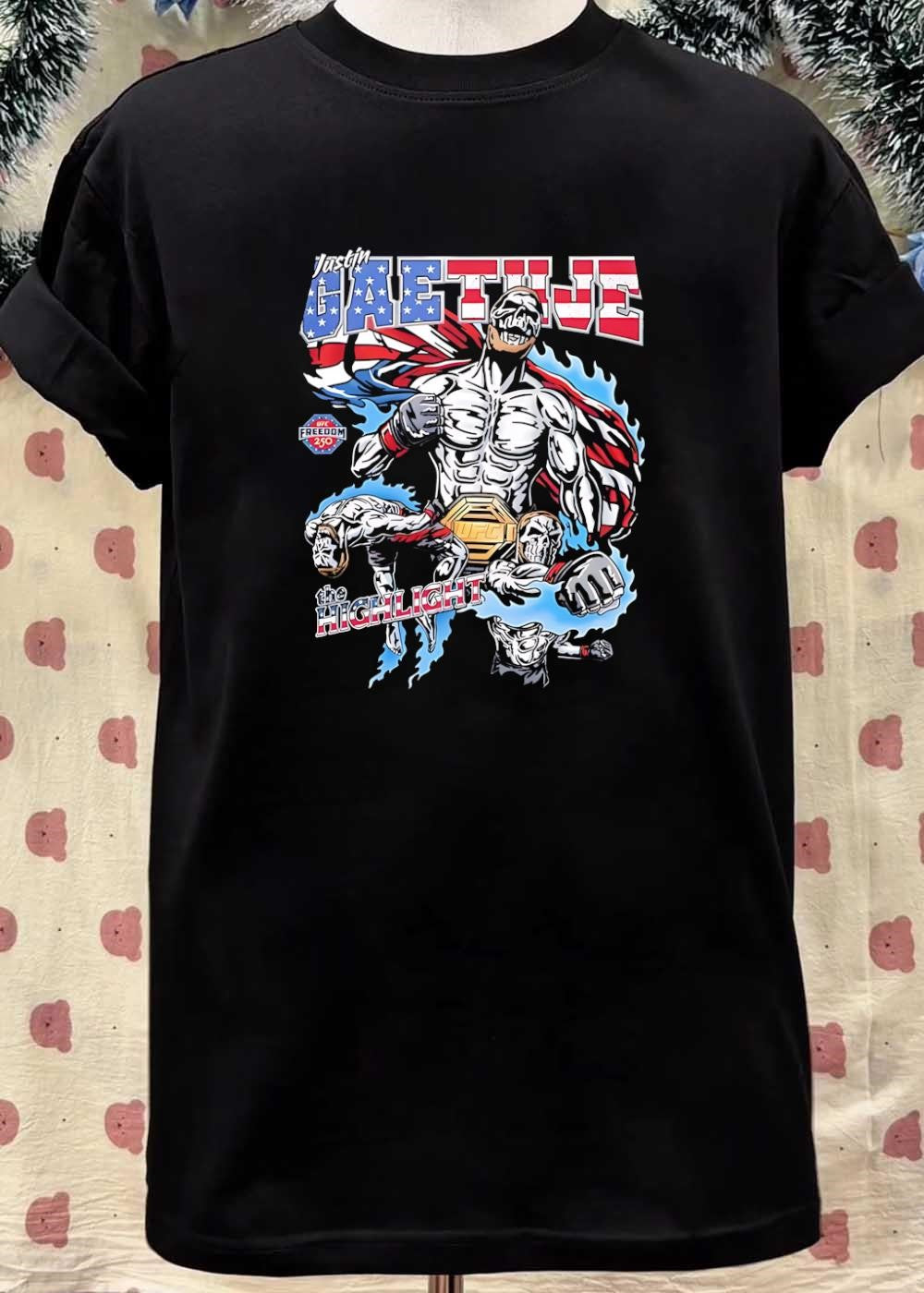 The Highlight Justin Gaethje UFC Freedom 250 Shirt