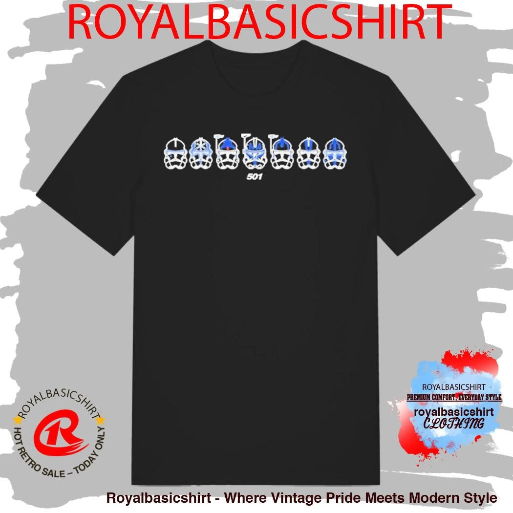 The Knight Squadron 501 Squad Choose Option Helmet Shirt