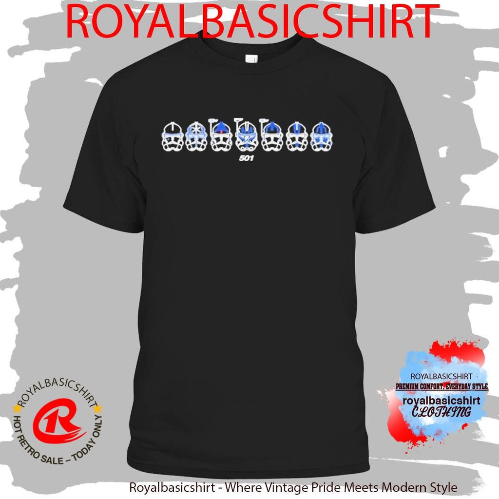 The Knight Squadron 501 Squad Choose Option Helmet Shirt