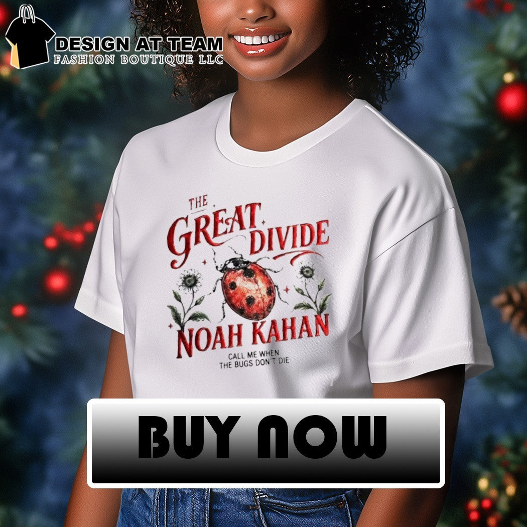 The Last Of The Bug Noah Kahan the great divide concert shirt