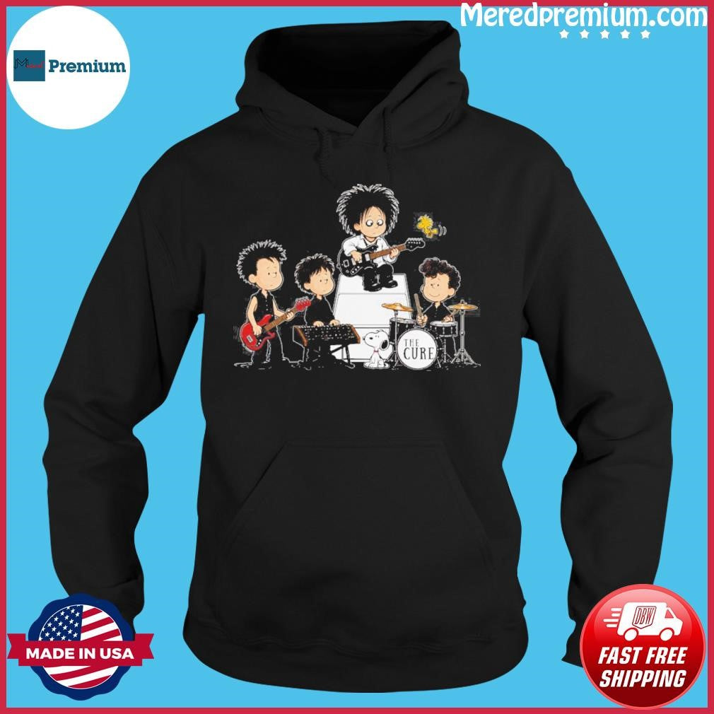 The Peanuts X The Cure Band 90s Vintage Shirt