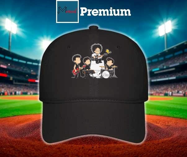 The Peanuts X The Cure Band 90s Vintage Shirt