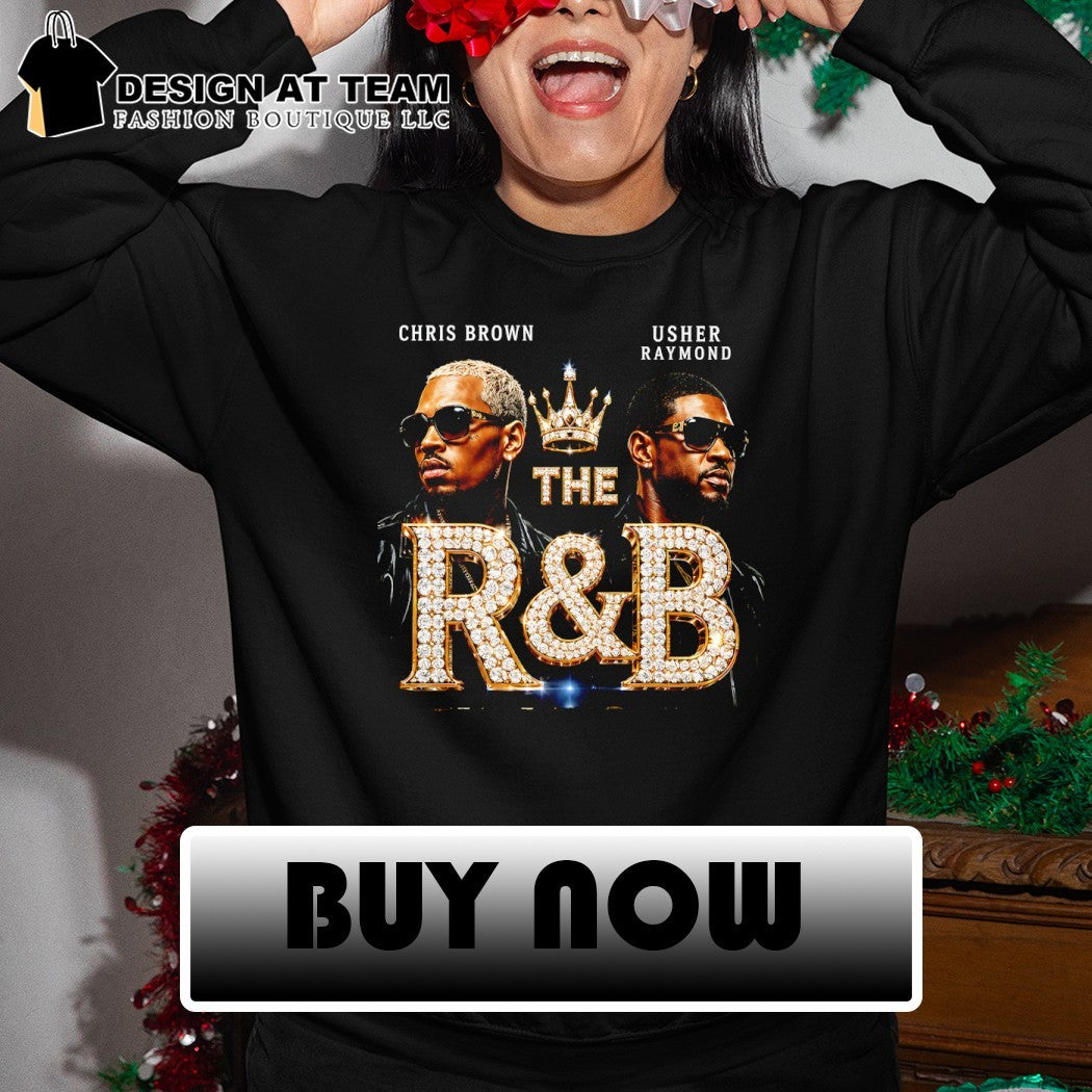 The Raymond Brown Usher Raymond and Chris Brown Diamond Tour Music Concert 2026 shirt