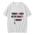 Things Canada Does Better Than America 1 Hockey 2 Funny Tshirts Sweater