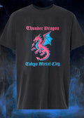 Thunder Dragon Tokyo Metal City Graphic T-Shirt
