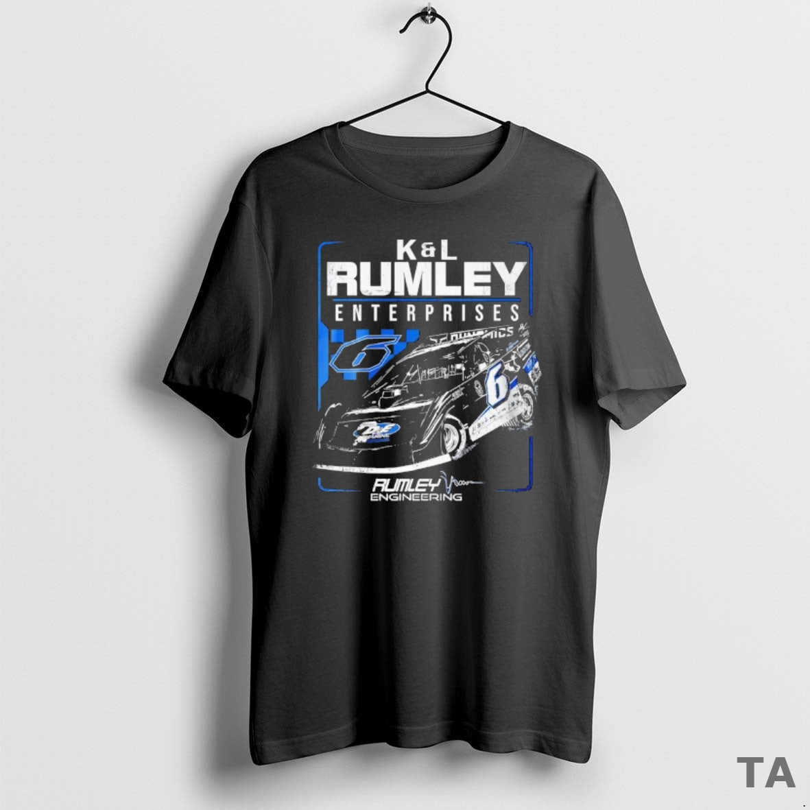 Top 2025 Rumley Interprises Car 6 Rumley Engineering Black T Shirt Sweater