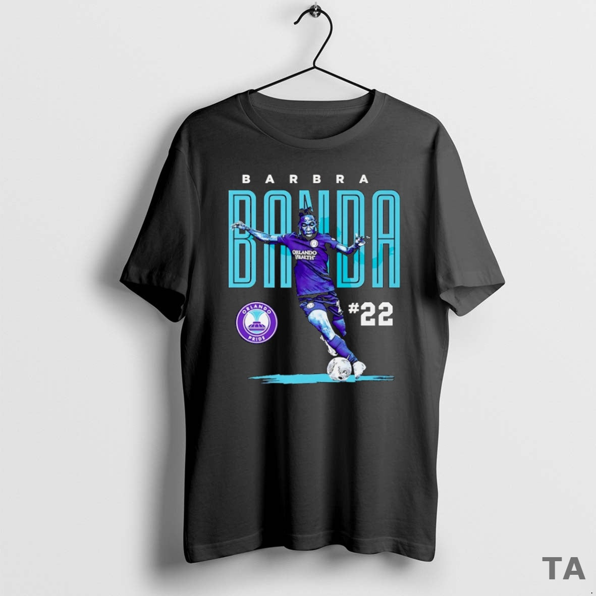 Top Barbra Banda Orlando Pride Nwsl Graphic T Shirt Sweater
