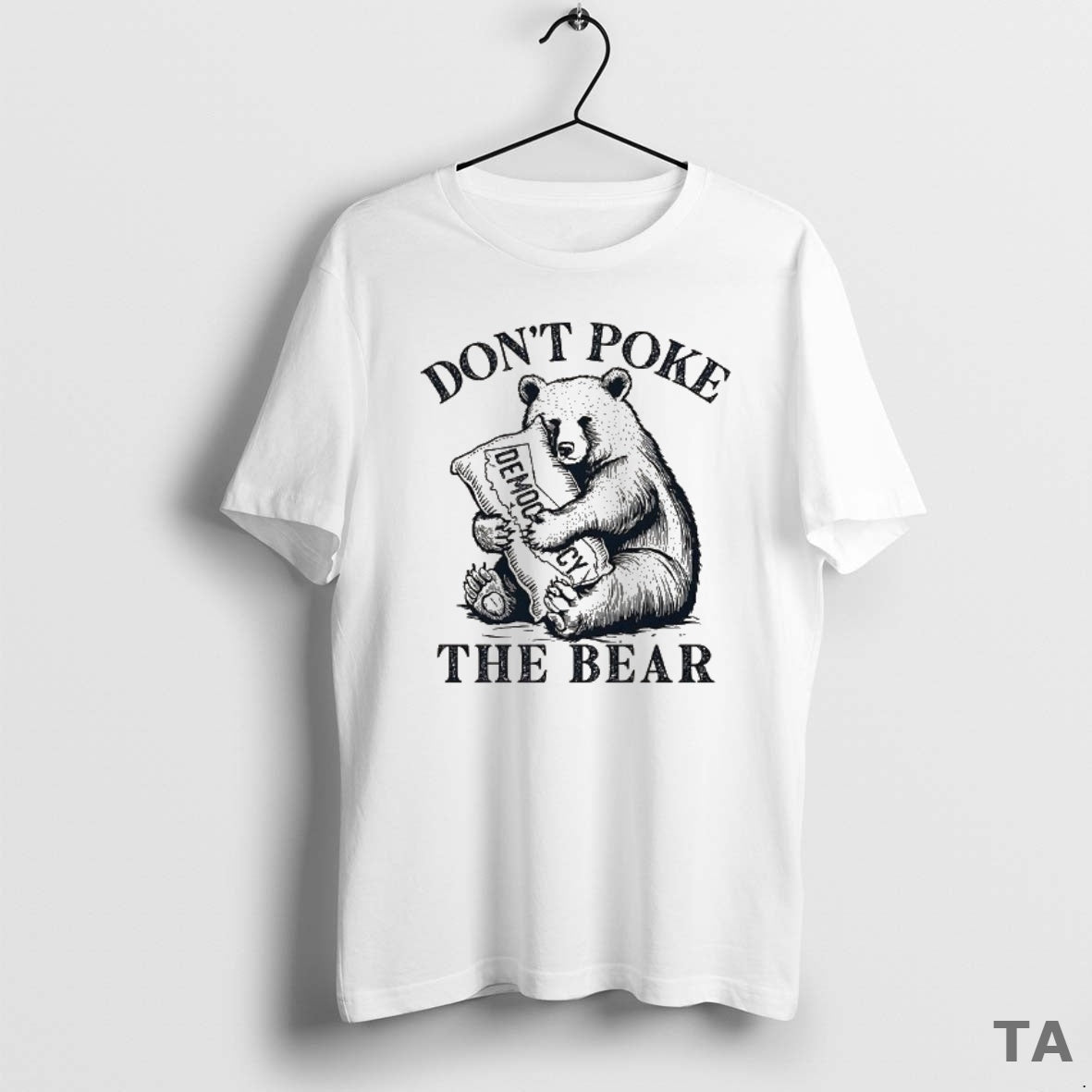 Top Bear Dont Poke The Bear California T Shirt Sweater