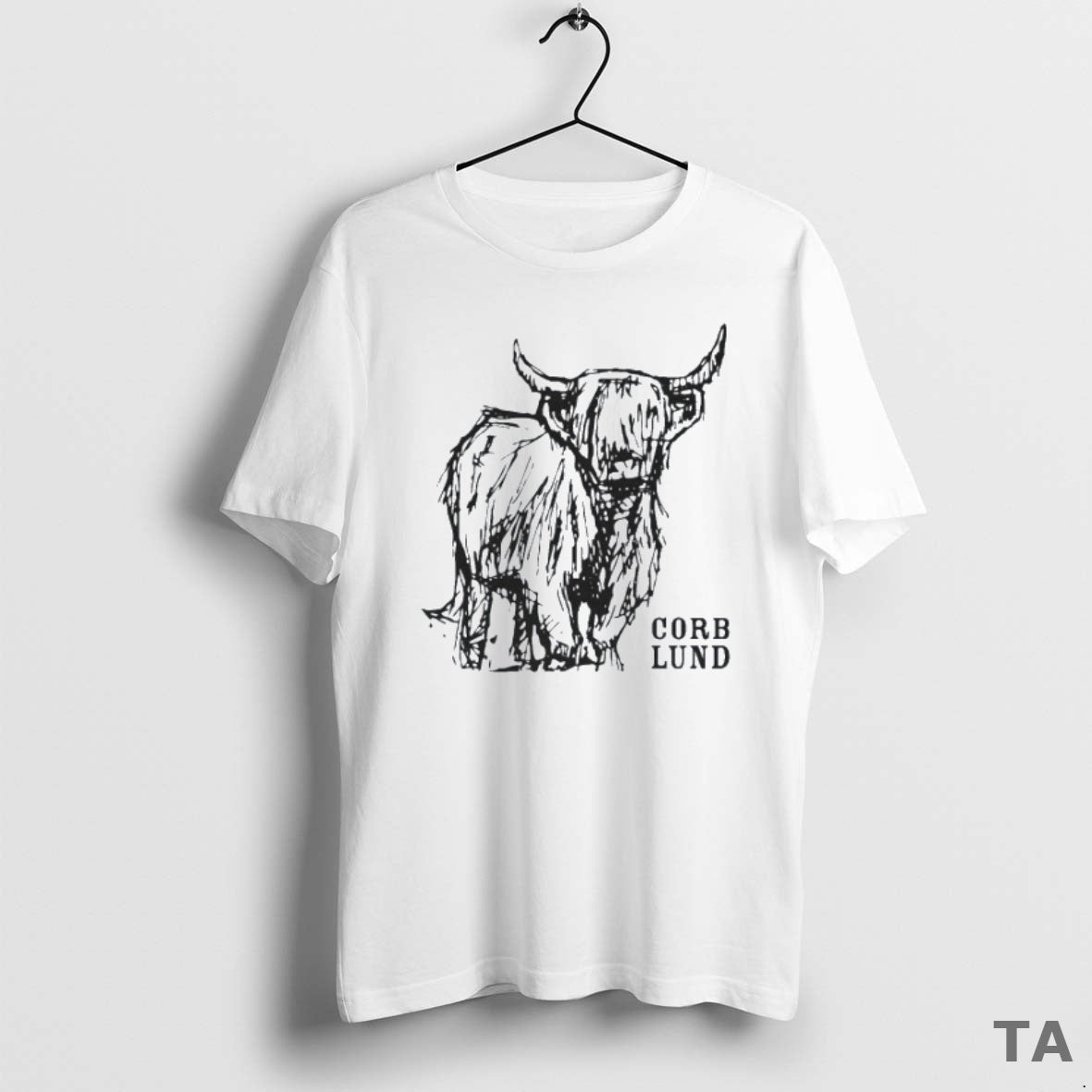 Top Corb Lund Hair In My Eyes Like A Highland Steer T Shirt Sweater
