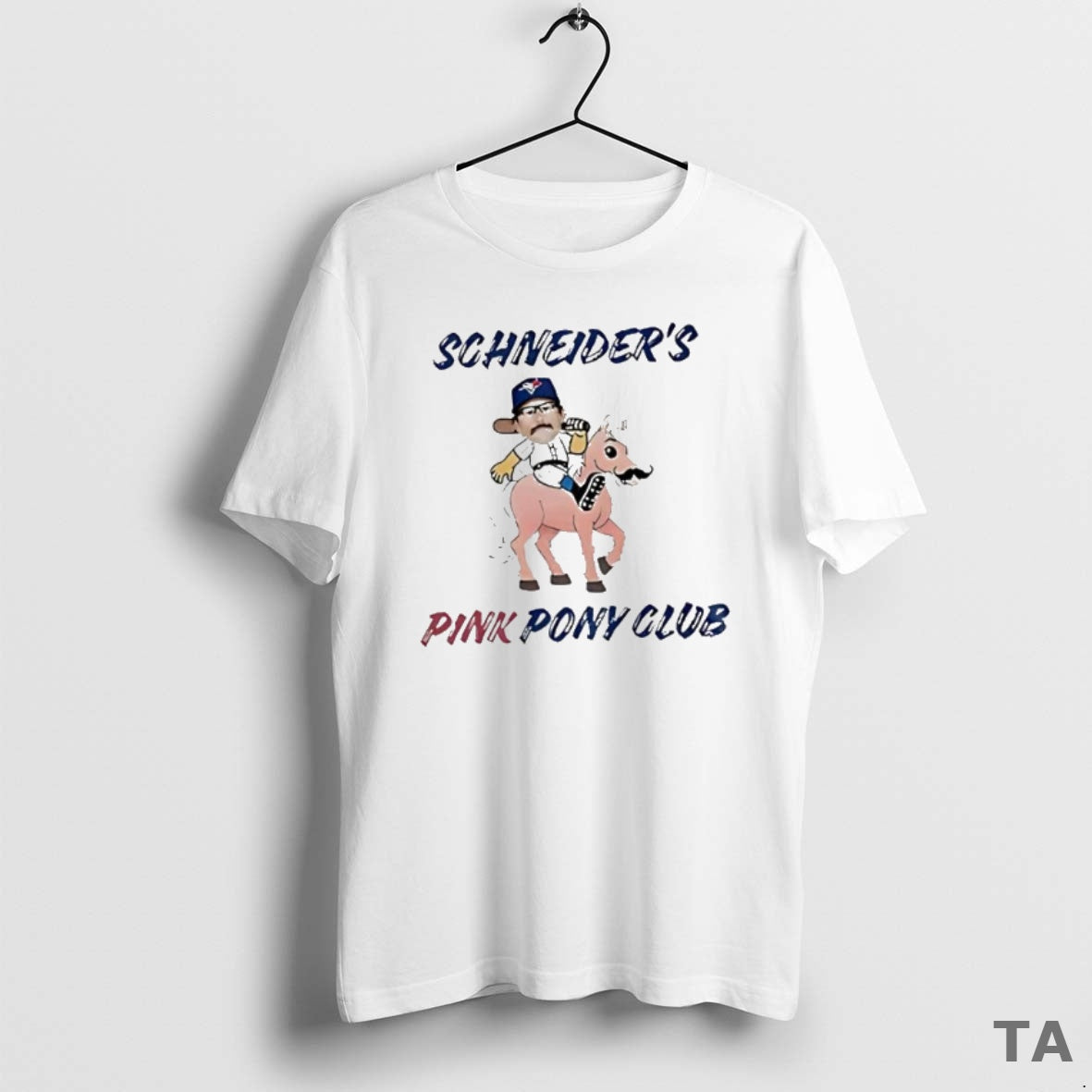 Top Davis Schneider Toronto Blue Jays Pink Pony Club Mlb Baseball Champions 2025