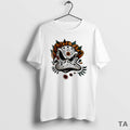 Top Dia De Los Muertos X Anaheim Ducks Big Face T Shirt Sweater