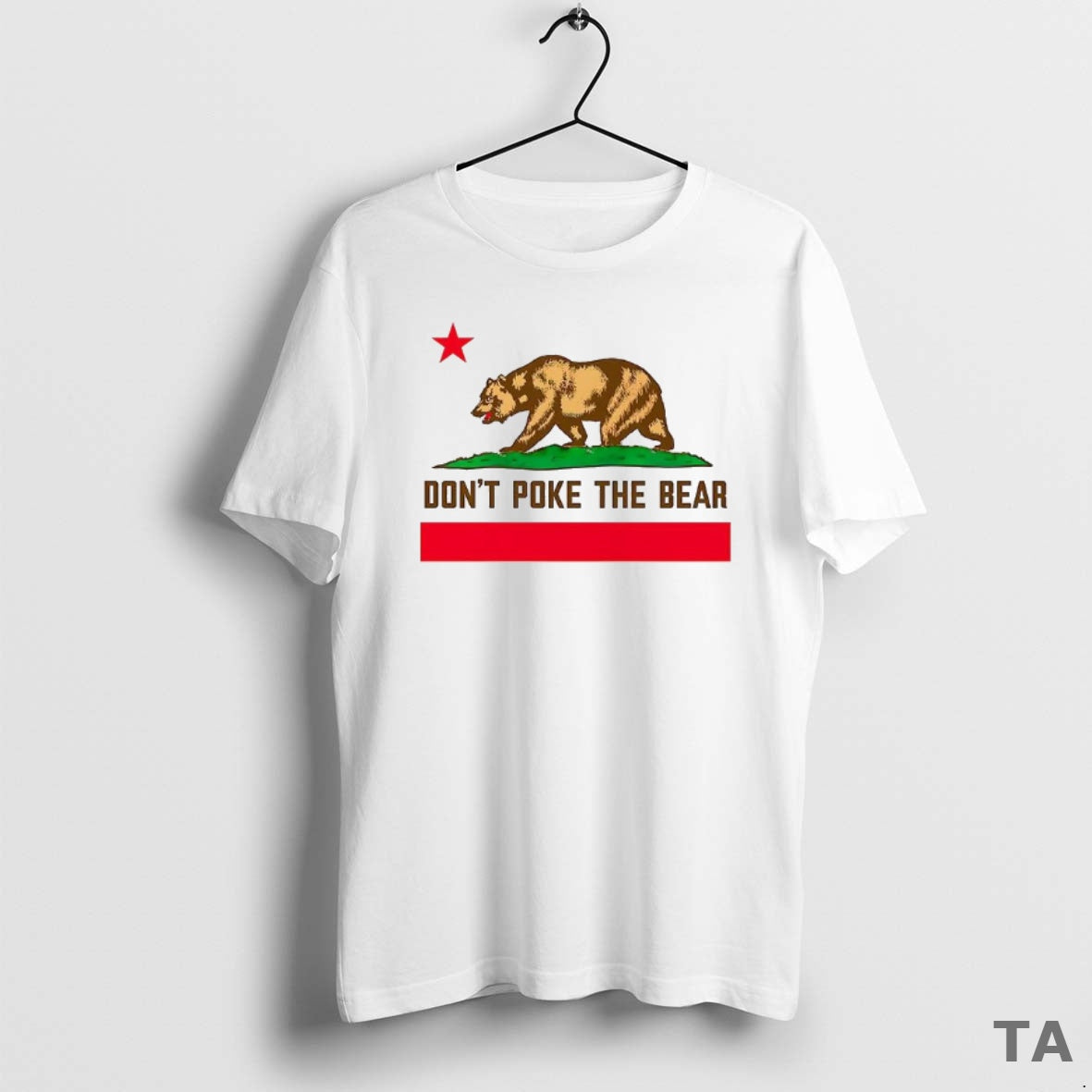 Top Dont Poke The Bear California T Shirt Sweater