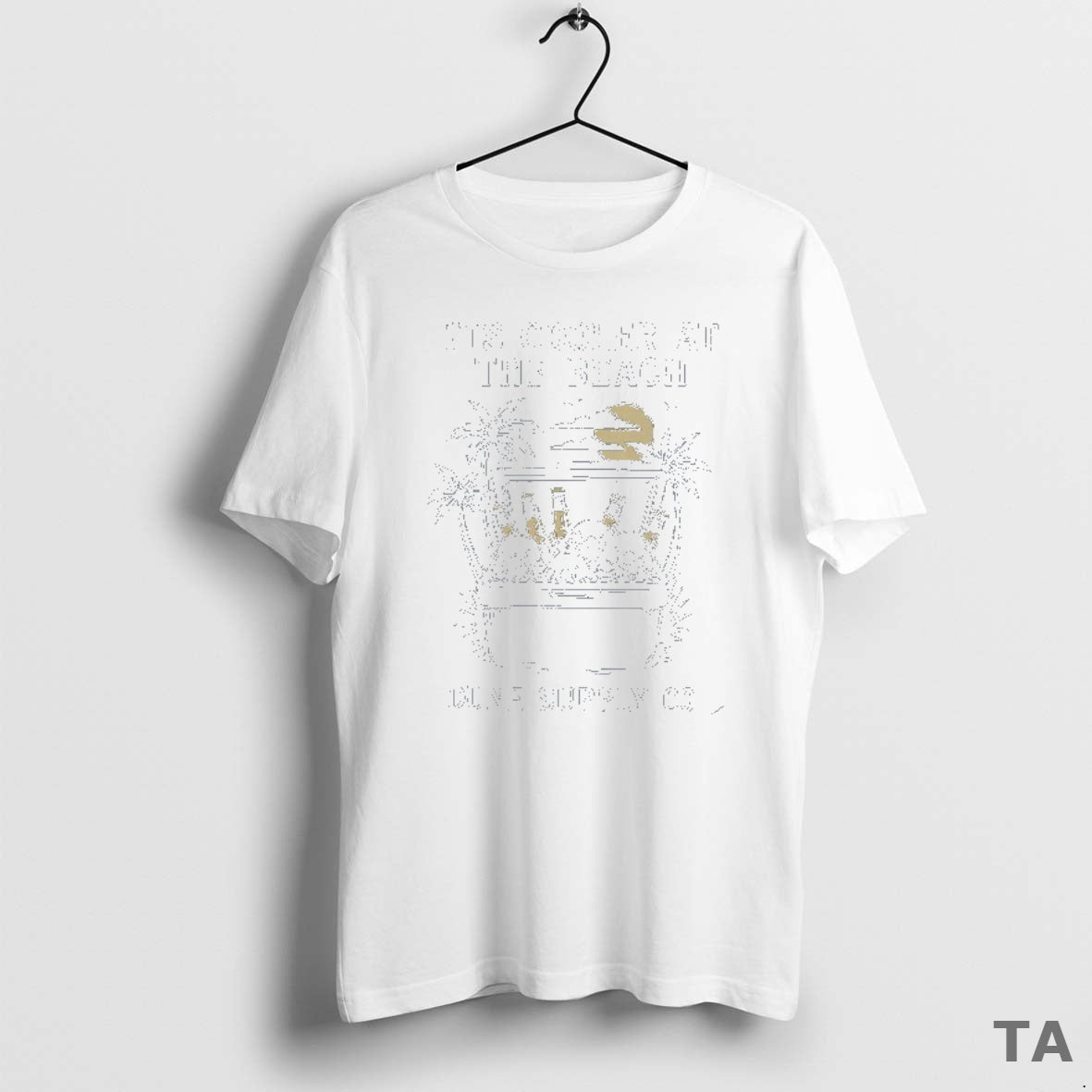 Top Dune Supply Co Its Coller At The Beach Cooler Corpses T Shirt Sweater