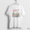 Top Gingerbread House Christmas Tree Labubu T Shirt Sweater