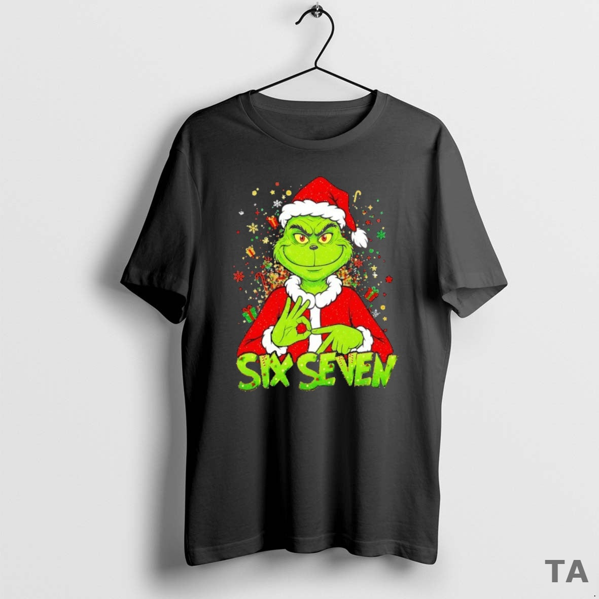 Top Grinch Six Seven Merry Christmas T Shirt Sweater