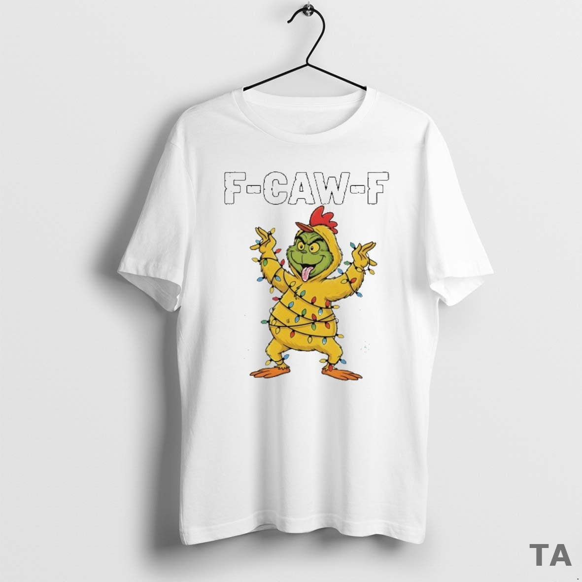 Top Grinch Chicken F Caw F Christmas T Shirt Sweater