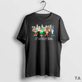 Top Its A Philly Thing Philadelphia Sports Mascots Skyline Black T Shirt Sweater