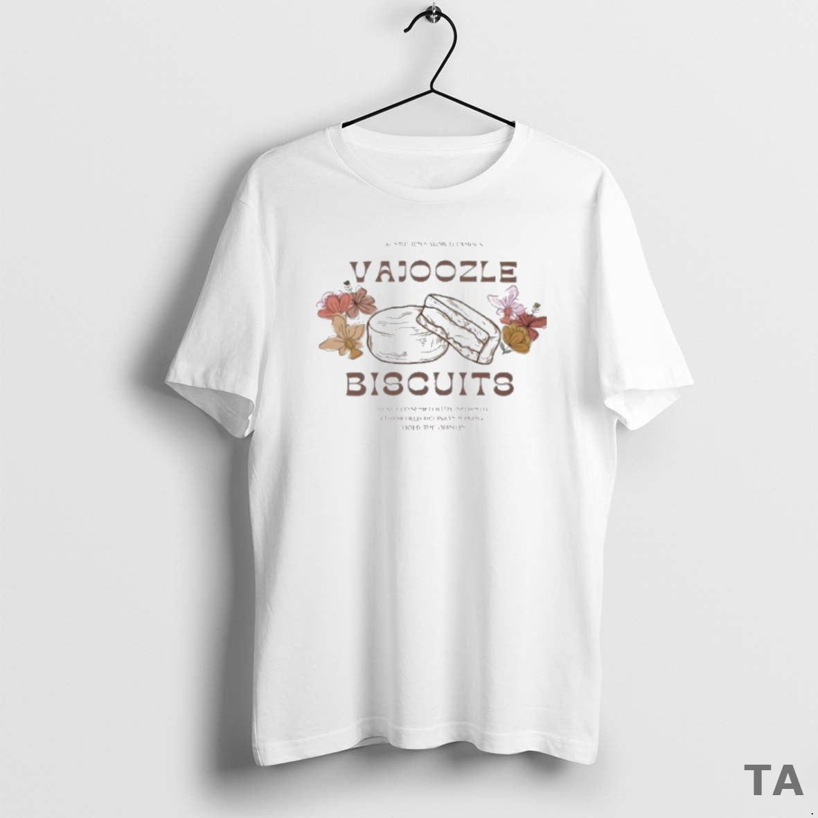 Top Jen Hamilton Vajoozle Biscuit T Shirt Sweater