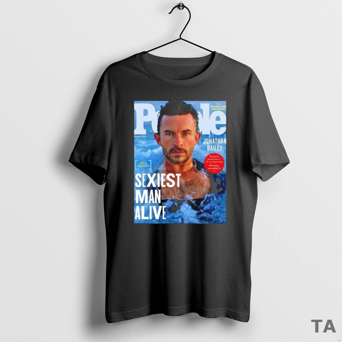Top Jonathan Bailey Peoples Sexiest Man Alive 2025 T Shirt Sweater