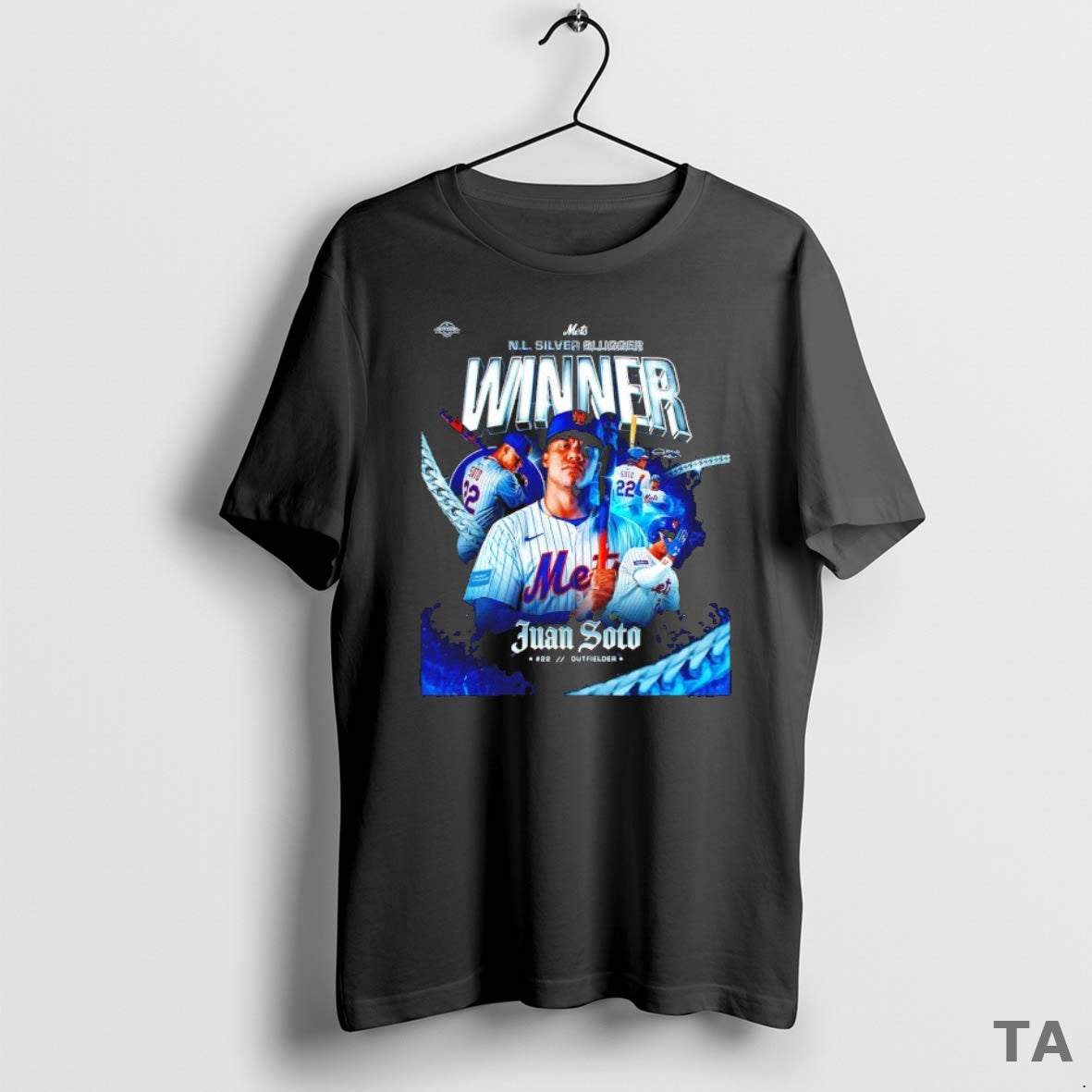 Top Juan Soto New York Mets Outfield National League Silver Slugger Award T Shirt Sweater