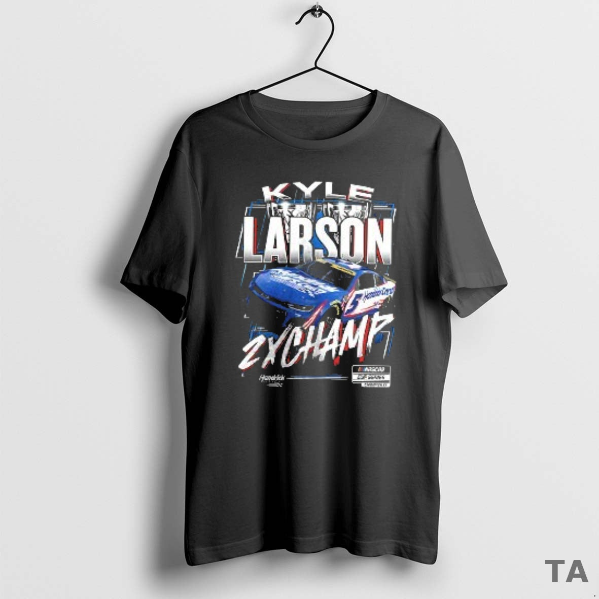 Top Kyle Larson Hendrick Motorsports Team 2x Nascar Cup Series Champion Trophy T Shirt Sweater