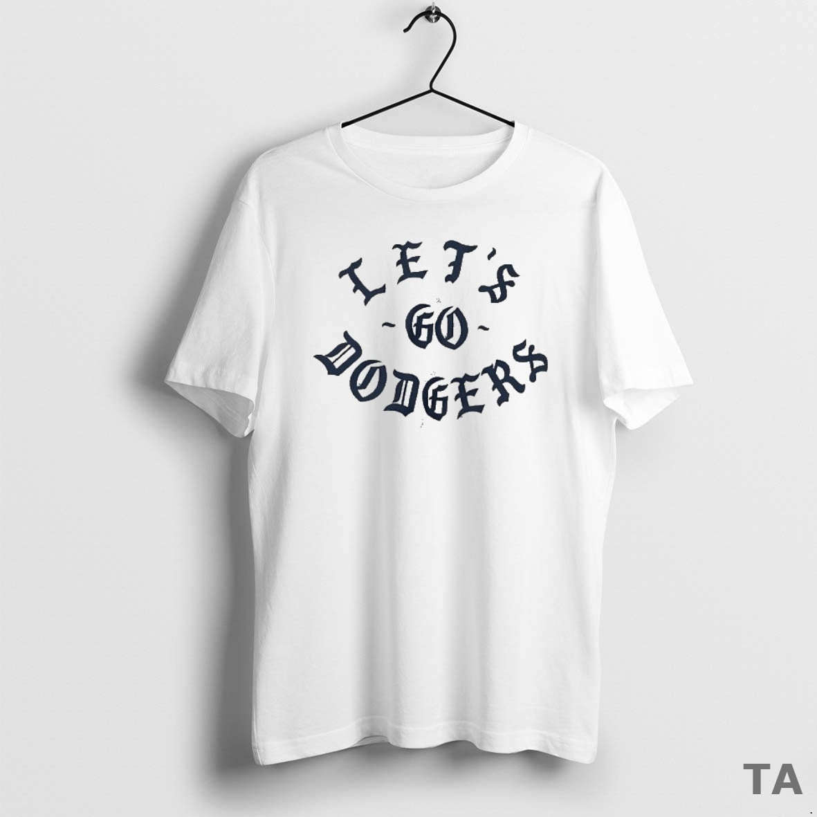 Top Lets Go Dodgers La 2025 World Champs Logo T Shirt Sweater