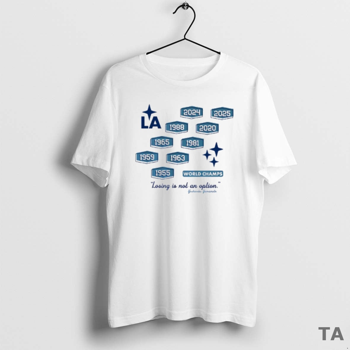 Top Los Angeles Baseball Nine Time World Champs T Shirt Sweater