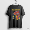 Top Los Angeles Chargers Spiderman America Flag T Shirt Sweater