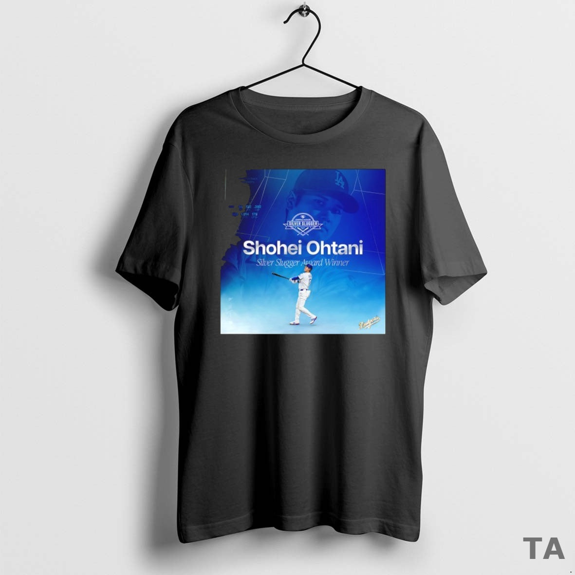 Top Los Angeles Dodgers Shohei Ohtani Silver Slugger Award Winner T Shirt Sweater