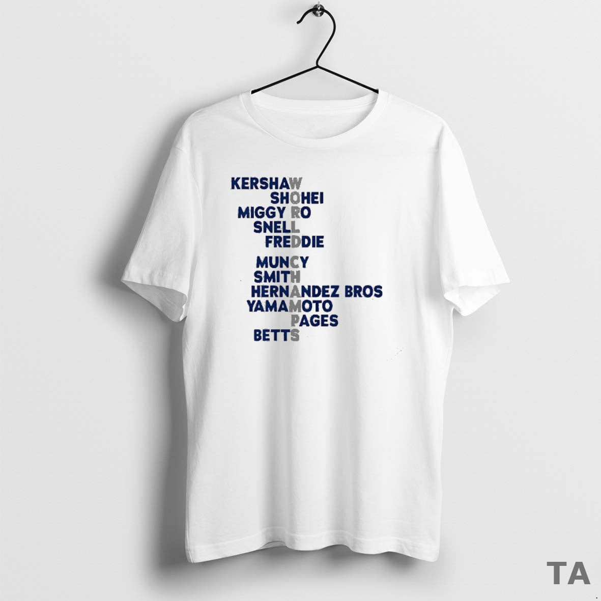 Top Los Angeles Dodgers Baseball World Champs 2025 Acrostic T Shirt Sweater