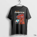 Top Miami Dolphins Spiderman America Flag T Shirt Sweater