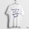 Top Nicolle Wallace Democracy Is Not A Spectator Sport T Shirt Sweater