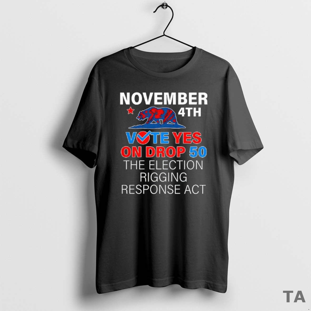 Top November 4th Vote Yes On Drop 50 T Shirt Sweater
