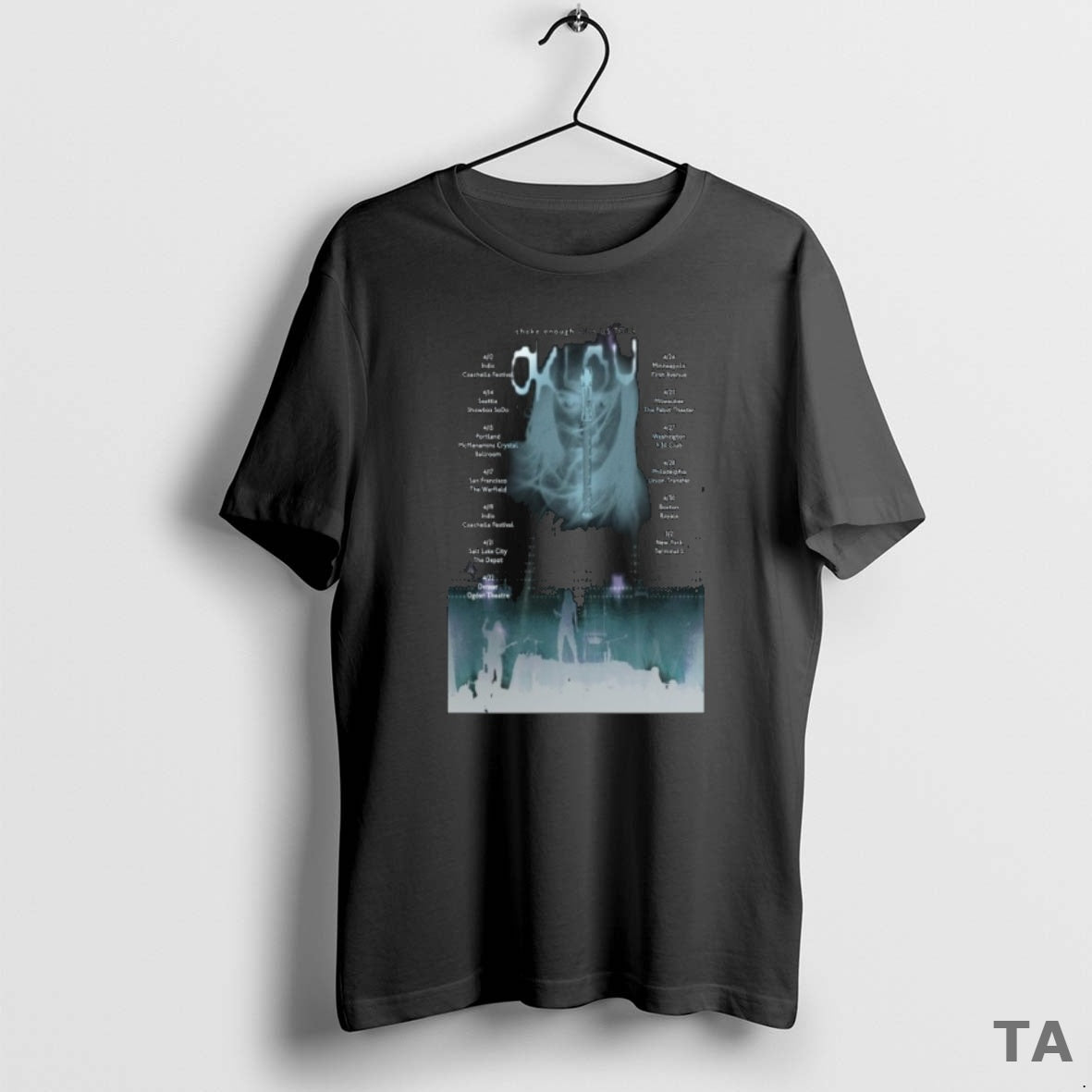 Top Oklou Choke Enough 2026 Us Tour T Shirt Sweater