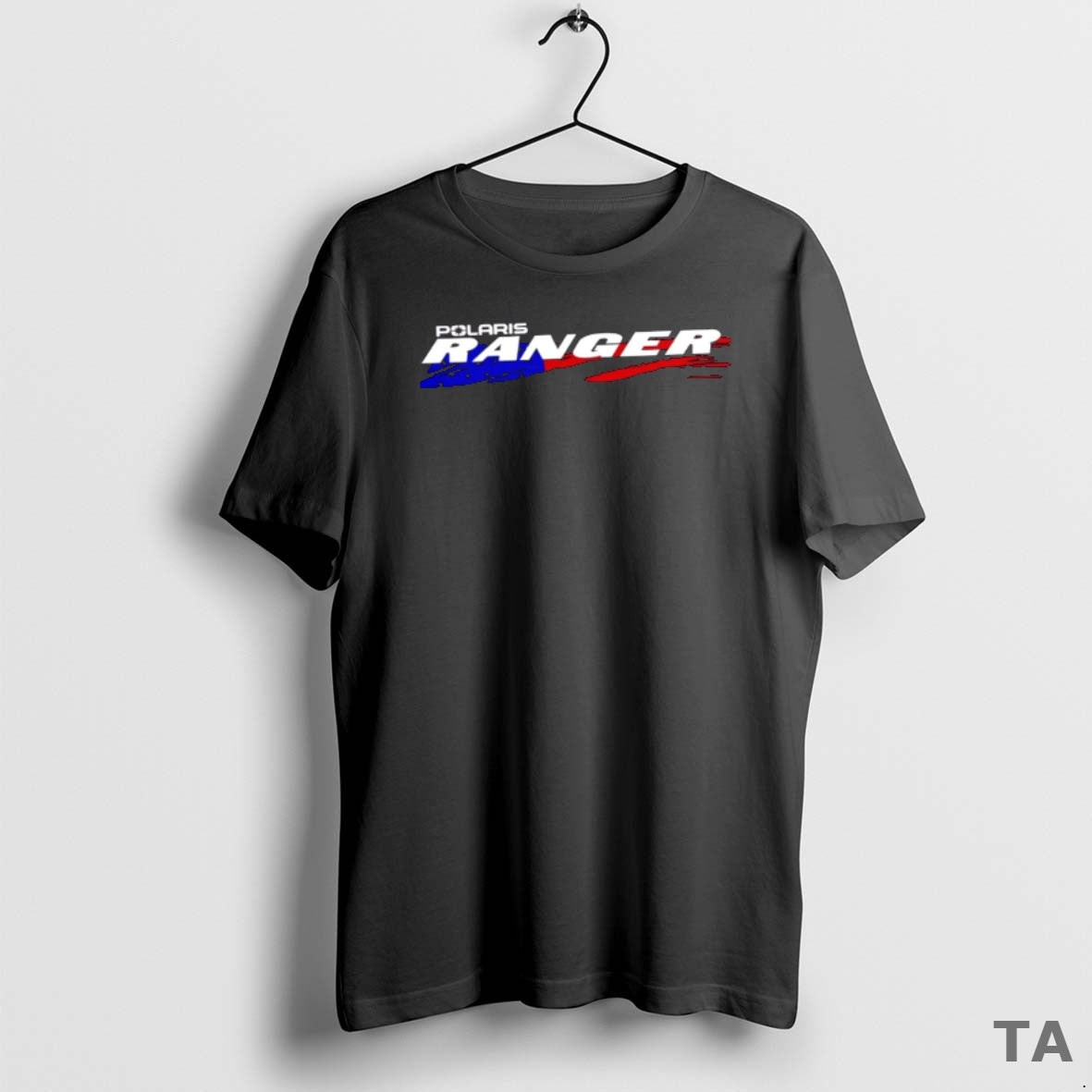Top Polaris Ranger Mens Logo T Shirt Sweater