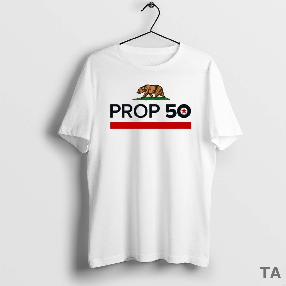 Top Proposition 50 California Logo T Shirt Sweater