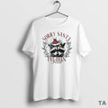 Top Raccoon Sorry Santa Ive Been Feral Christmas T Shirt Sweater