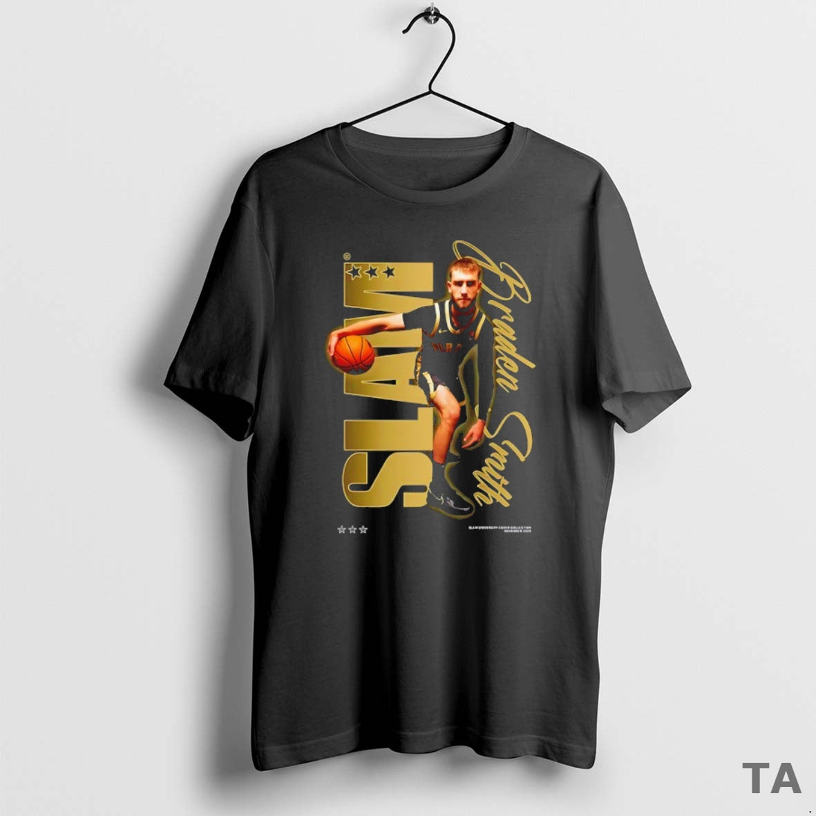 Top Slam Braden Smith Purdue Boilermakers Basketball Script T Shirt Sweater