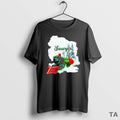 Top Sawyer Watercolor Christmas Train T Shirt Sweater