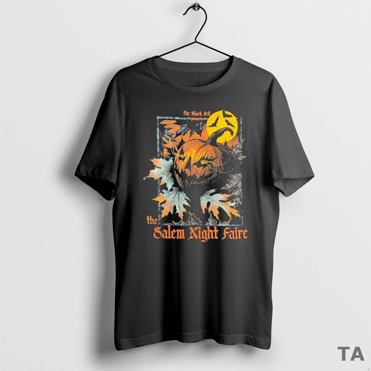 Top The Black Veil The Salem Night Faire T Shirt Sweater