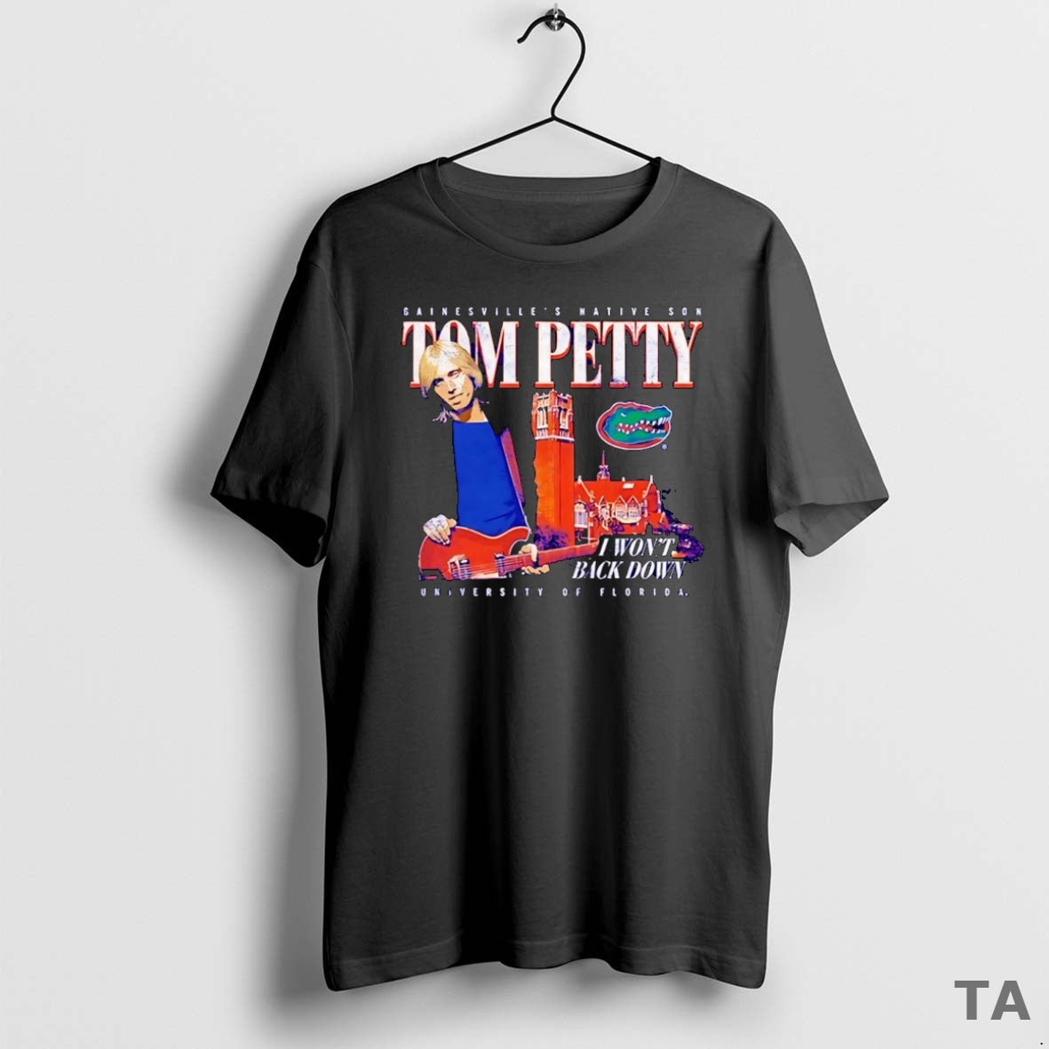 Top Tom Petty Florida Gators I Wont Back Down T Shirt Sweater